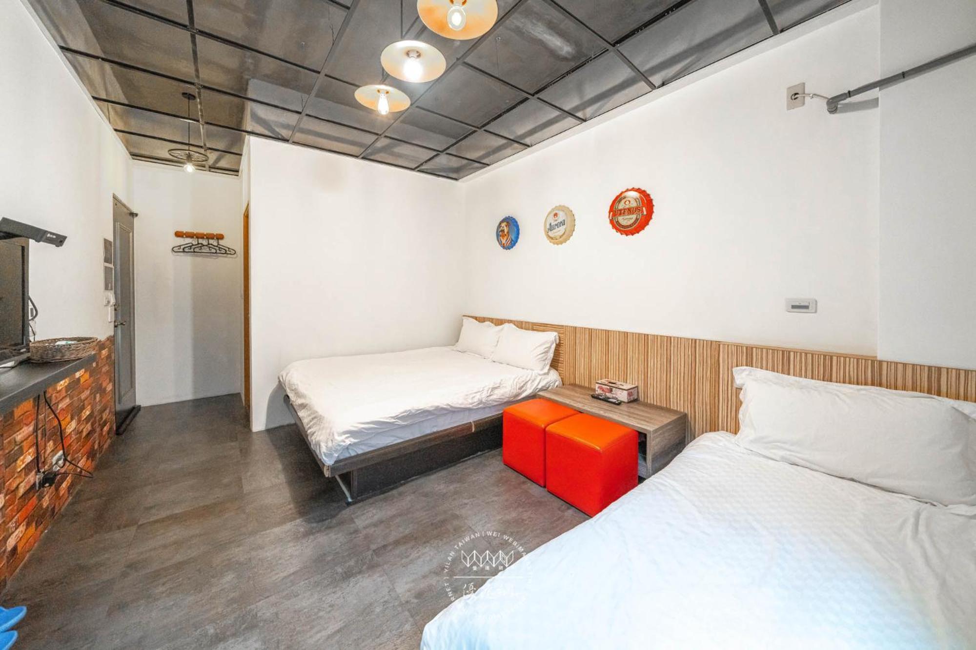 羅東夜市 工業loft旅宿 Loft House Luodong Eksteriør bilde